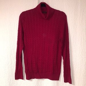 Talbots turtle neck 100% cotton sweater